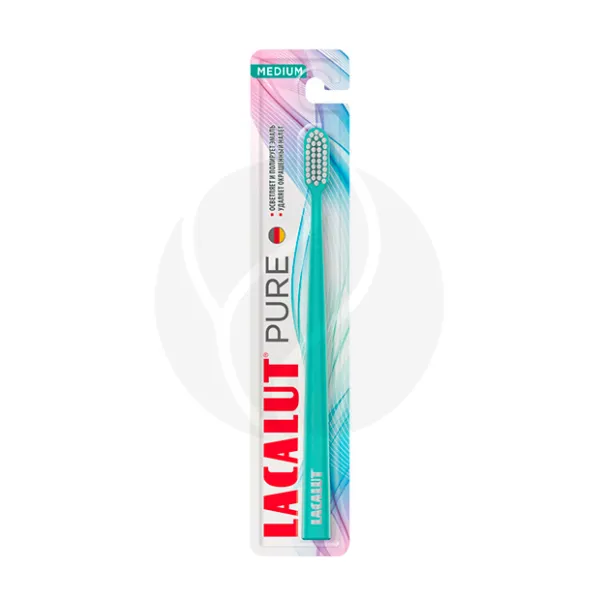 Изображение товара Lacalut Pure Medium зубная щетка средней жесткости, цвет в ассортименте
