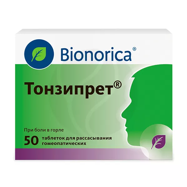 Изображение товара Тонзипрет таблетки для рассасывания, №50 Изображение товара Тонзипрет таблетки для рассасывания, №50