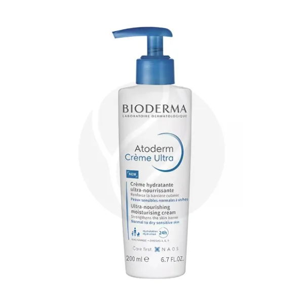 Изображение товара Bioderma Atoderm Ультра крем для детей и взрослых 200мл гипоаллергенный уход