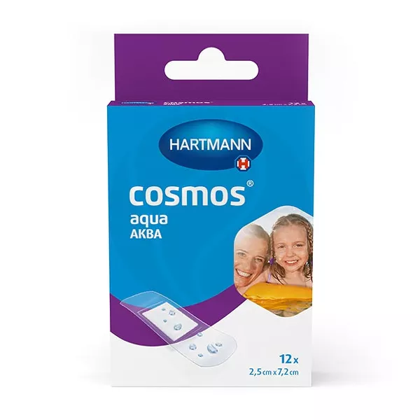 Изображение товара Пластырь водонепроницаемый Hartmann Cosmos Aqua прозрачный 12 шт Изображение товара Пластырь водонепроницаемый Hartmann Cosmos Aqua прозрачный 12 шт