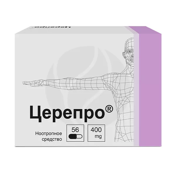 Изображение товара Капсулы Церепро Верофарм 400мг 400 мг Изображение товара Капсулы Церепро Верофарм 400мг 400 мг