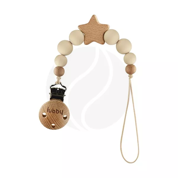 Изображение товара Lubby Клипса-держатель для соски-пустышки (0+) цвет в ассортименте