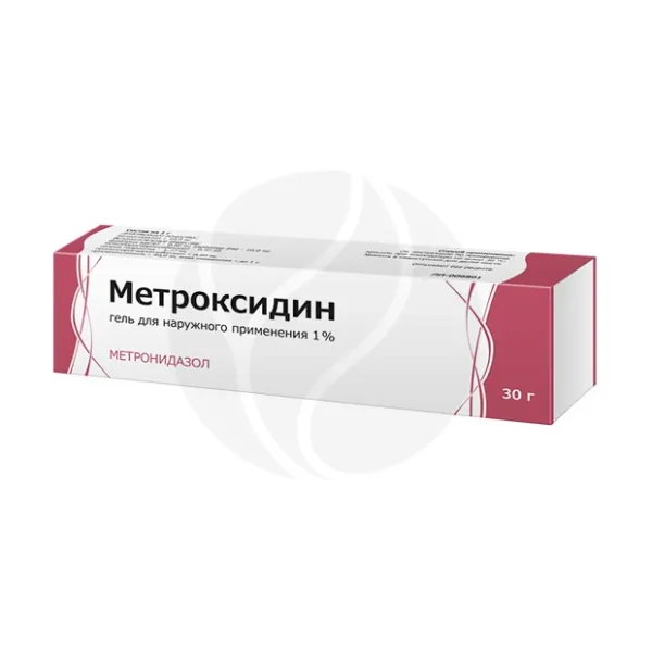 Изображение товара Метроксидин гель 1% 30г для наружного применения
