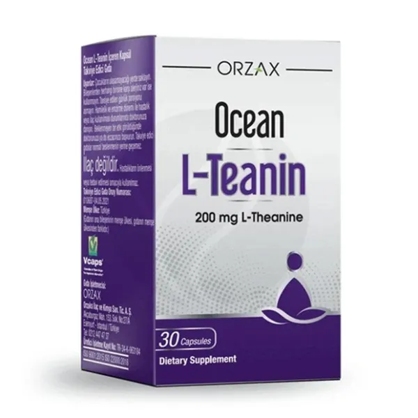 Изображение товара Orzax Ocean L-Теанин капсулы 200мг, 30 штук