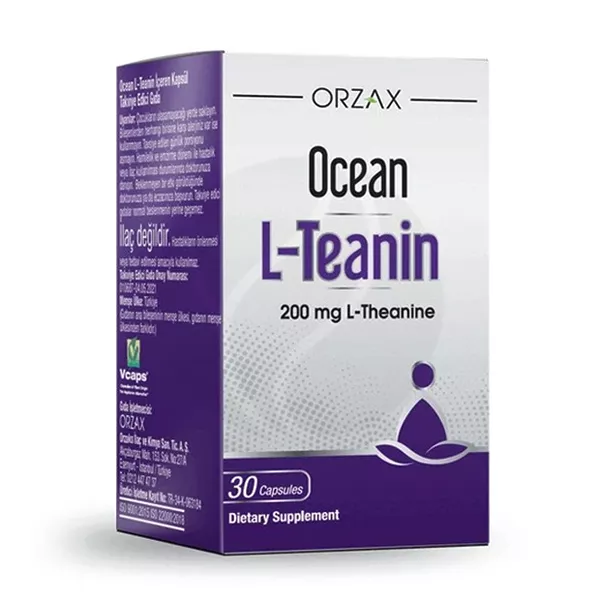Изображение товара БАД Orzax L-Теанин 200мг капсулы 30 шт Изображение товара БАД Orzax L-Теанин 200мг капсулы 30 шт