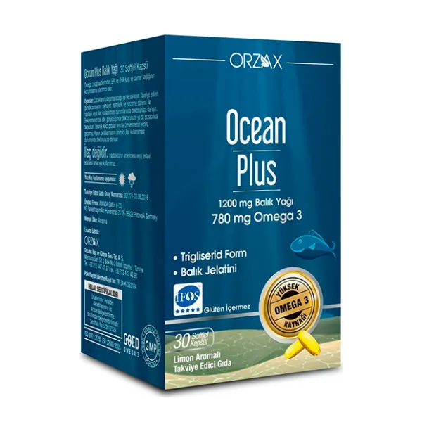 Изображение товара Орзax Ocean Плюс Омега-3 капсулы 30 шт для сердца и мозга