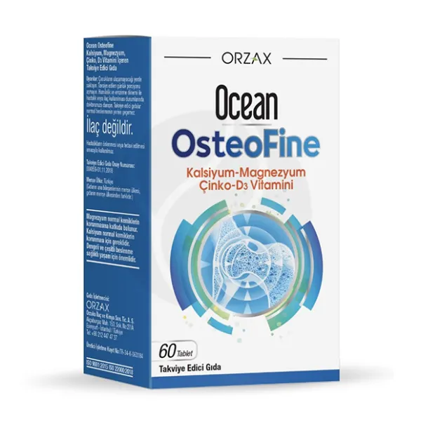 Изображение товара Orzax Ocean OsteoFine таблетки для костей и иммунитета 60 шт