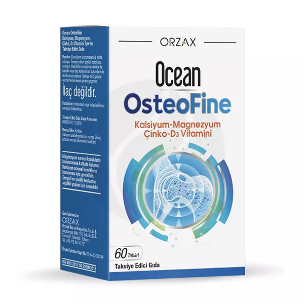 Изображение товара Orzax Ocean OsteoFine таблетки, №60 Изображение товара Orzax Ocean OsteoFine таблетки, №60