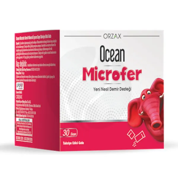 Изображение товара Orzax Ocean Железо порошок д/приема внутрь со вкусом вишни 30 саше