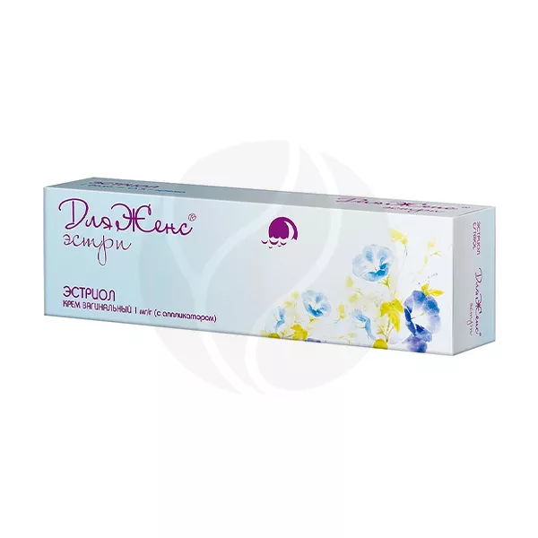 Изображение товара Крем вагинальный ДляЖенс эстриол 1 мг/г 15 г для постменопаузы