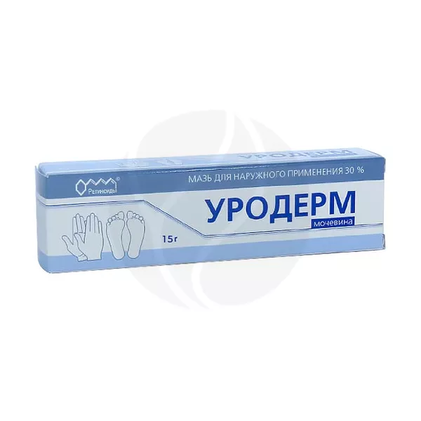 Изображение товара Мазь для наружного применения Уродерм 30% - кератолитическая и увлажняющая Изображение товара Мазь для наружного применения Уродерм 30% - кератолитическая и увлажняющая