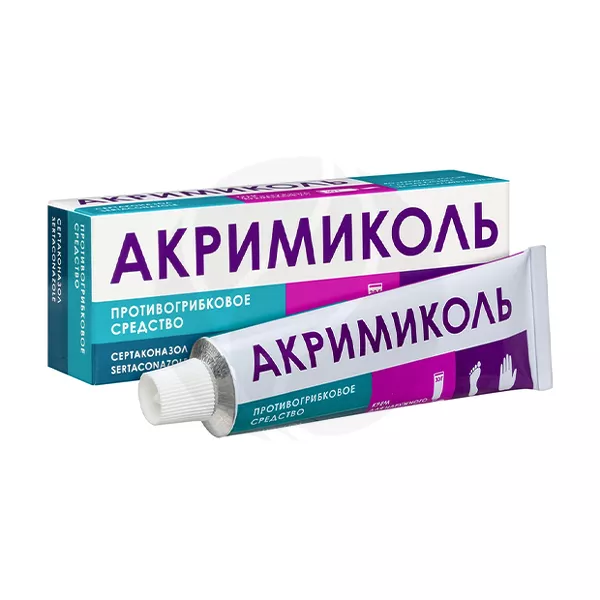 Изображение товара Акримиколь крем д/наружн. прим. 2% для лечения микозов кожи