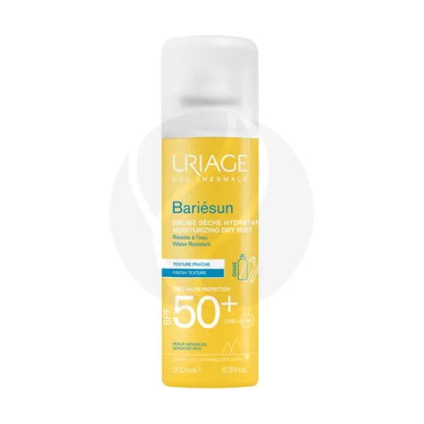 Изображение товара Урийаж БариесАн Дымка-спрей SPF50+ сухой спрей 200мл для чувствительной кожи Изображение товара Урийаж БариесАн Дымка-спрей SPF50+ сухой спрей 200мл для чувствительной кожи