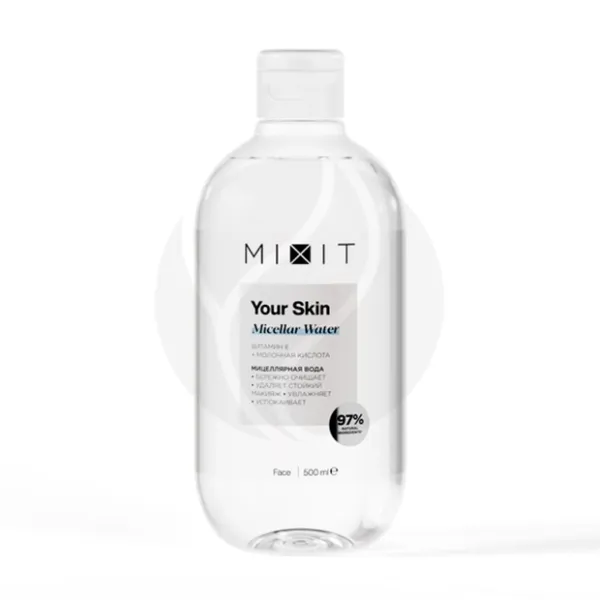 Изображение товара Mixit Your Skin мицеллярная вода с витамином Е 500 мл
