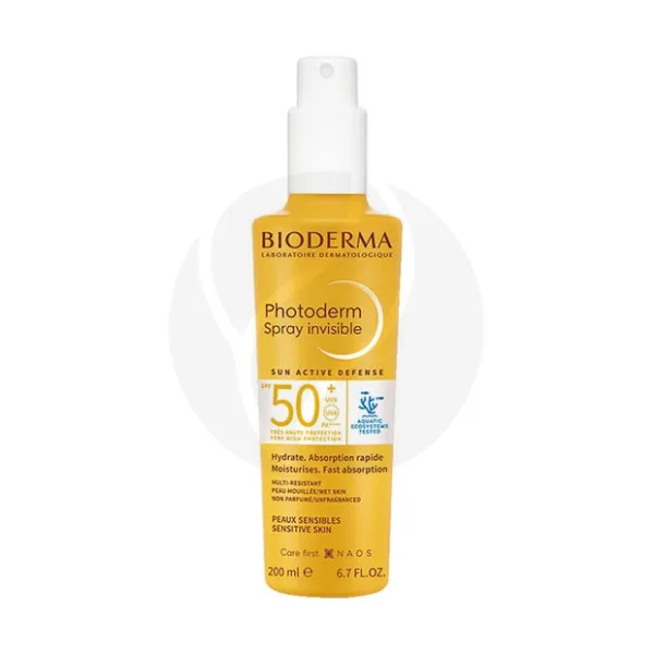 Bioderma Photoderm спрей солнцезащитный для лица и тела SPF50+, 200мл