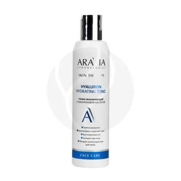 Изображение товара Aravia Laboratories тоник увлажняющий с гиалуроновой кислотой, 200мл Изображение товара Aravia Laboratories тоник увлажняющий с гиалуроновой кислотой, 200мл