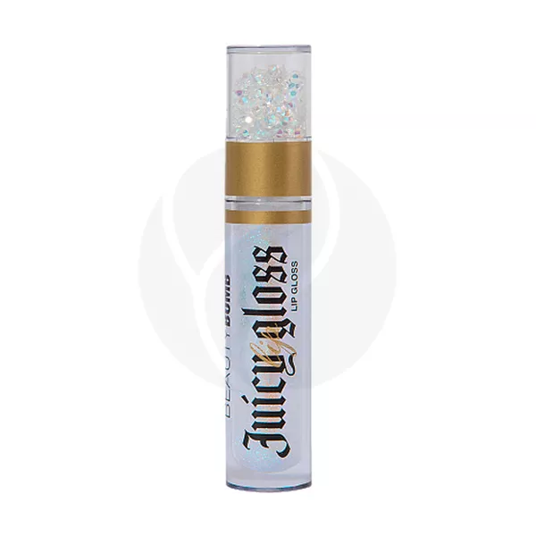 Изображение товара Beauty Bomb Juicy gloss блеск для губ тон 2 прозрачный с блестками Изображение товара Beauty Bomb Juicy gloss блеск для губ тон 2 прозрачный с блестками