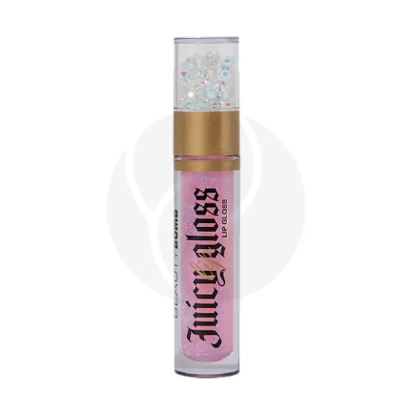 Изображение товара Beauty Bomb Juicy gloss тон 4 Wild Passion розовый с блестками увлажняющий блеск для губ Изображение товара Beauty Bomb Juicy gloss тон 4 Wild Passion розовый с блестками увлажняющий блеск для губ