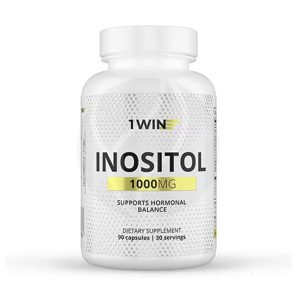 Изображение товара 1Win Инозитол капсулы №90 — поддержка обмена веществ