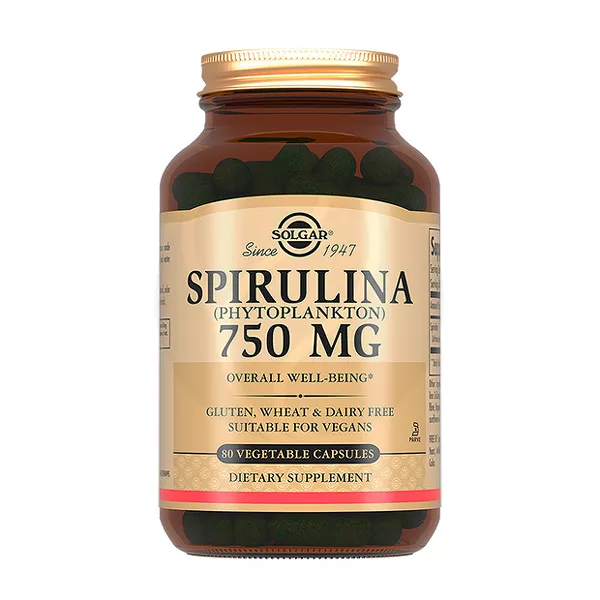 Изображение товара Solgar Спирулина капсулы, №80