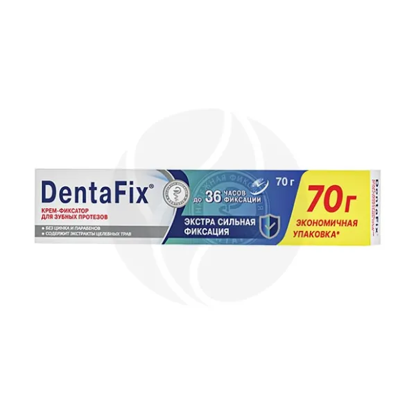 Изображение товара DentaFix крем-фиксатор для зубных протезов экстра сильная фиксация, 70г