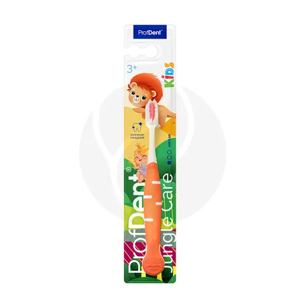 Изображение товара ProfDent Kids зубная щетка для детей от 3 лет Изображение товара ProfDent Kids зубная щетка для детей от 3 лет