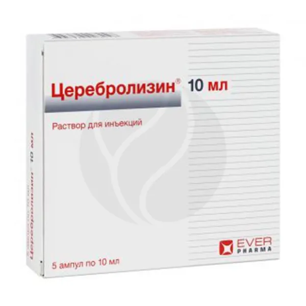 Изображение товара Церебролизин раствор для инъекций 10мл №5 Сотекс