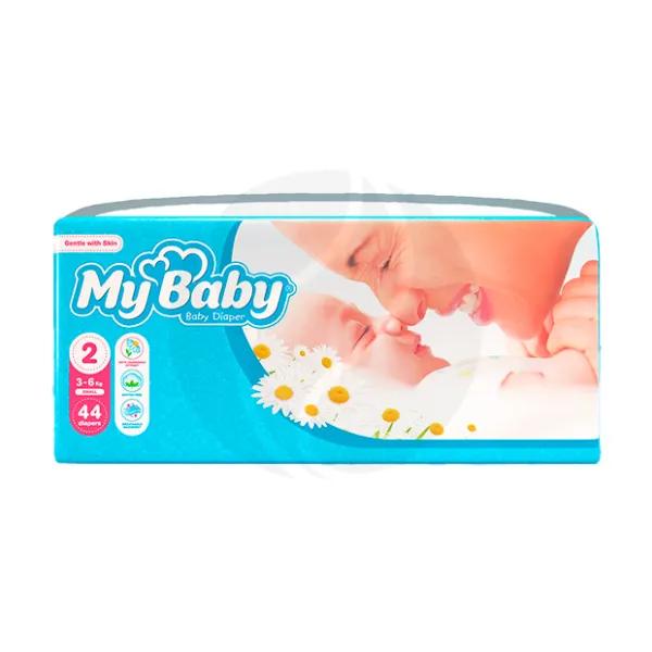 Mybaby Small подгузники размер 2 (3-6кг), №44