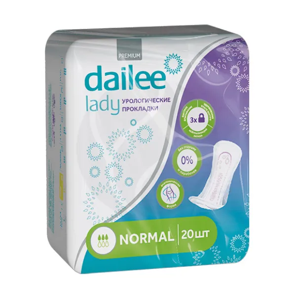Dailee Lady Normal прокладки урологические, №20