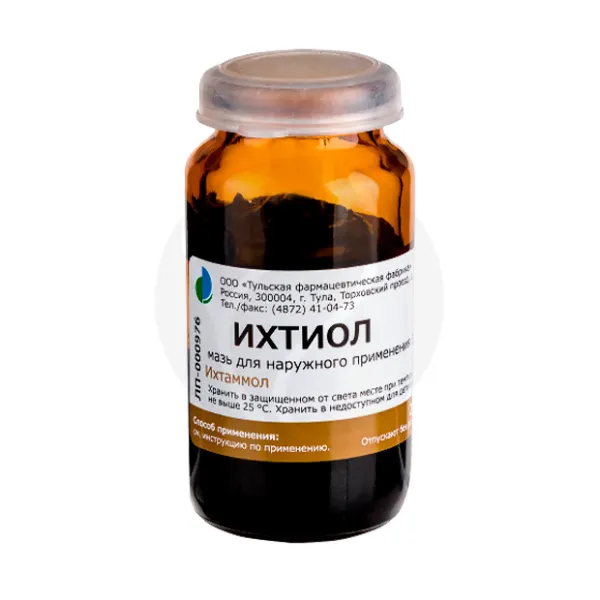 Ихтиол мазь д/наружн. прим. 20%, 25г