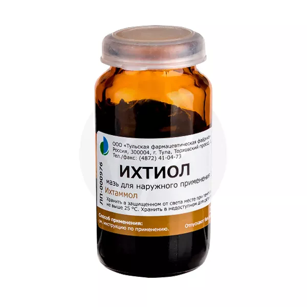Изображение товара Ихтиол мазь 20% для наружного применения 25 г Изображение товара Ихтиол мазь 20% для наружного применения 25 г