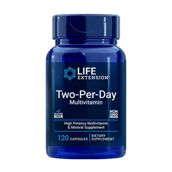 Life Extension Мультивитамины дважды в день таблетки, №120