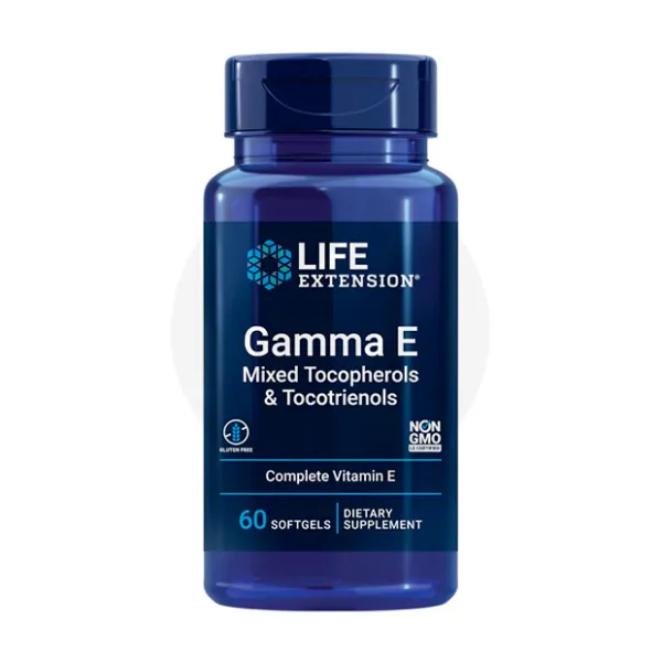 Изображение товара Life extension Гамма E смешанные токоферолы и токотриенолы капсулы мягкие, №60 Изображение товара Life extension Гамма E смешанные токоферолы и токотриенолы капсулы мягкие, №60