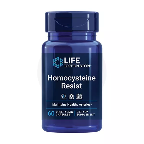 Изображение товара Гомоцистеин резистентные вегетерианские капсулы Life extension №60