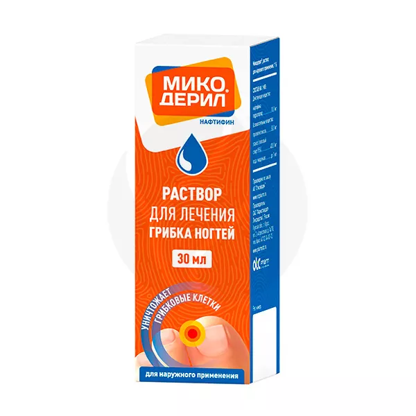 Изображение товара Микодерил раствор д/наружн. прим. 1%, 30мл Фармстандарт-Лексредства Изображение товара Микодерил раствор д/наружн. прим. 1%, 30мл Фармстандарт-Лексредства