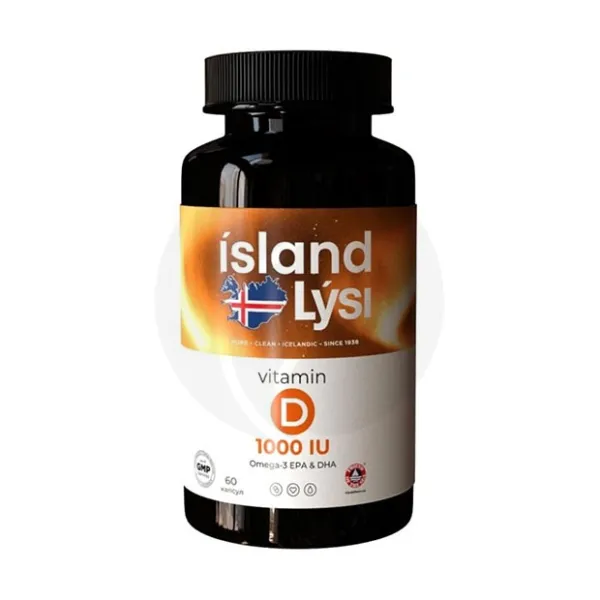 Изображение товара Lysi Витамин D3 1000МЕ с Омега-3 капсулы 60 шт