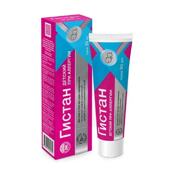 Изображение товара Гистан детский крем 30 мл мягкий уход для кожи малыша