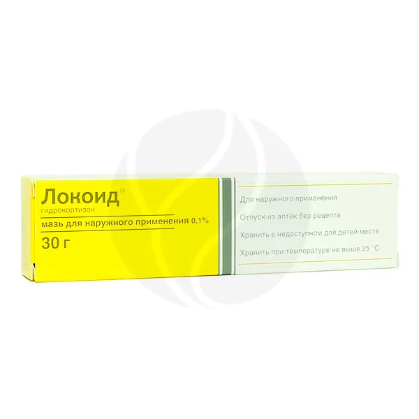 Локоид мазь д/наружн. прим. 0,1%, 30г