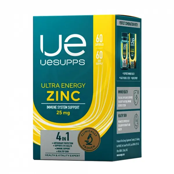 Изображение товара Uesupps Ultra Energy Цинк капсулы мягкие 25мг, №60