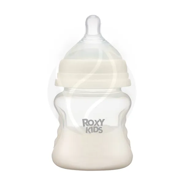 Изображение товара Roxy-kids бутылочка для кормления с антиколиковой соской медленный поток (0+), цвет кокосовый