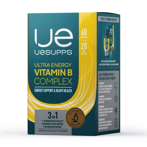 Изображение товара Uesupps Ultra Energy Витамин B Комплекс капсулы мягкие, №60 Изображение товара Uesupps Ultra Energy Витамин B Комплекс капсулы мягкие, №60