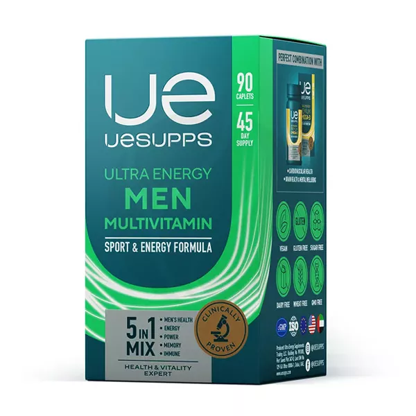 Изображение товара Uesupps Ultra Energy Men Formula Мультивитамины для мужчин таблетки, №90 Изображение товара Uesupps Ultra Energy Men Formula Мультивитамины для мужчин таблетки, №90