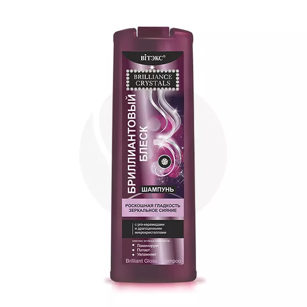Изображение товара Витэкс Brilliance Crystals шампунь бриллиантовый блеск с pro-керамидами 500мл Изображение товара Витэкс Brilliance Crystals шампунь бриллиантовый блеск с pro-керамидами 500мл