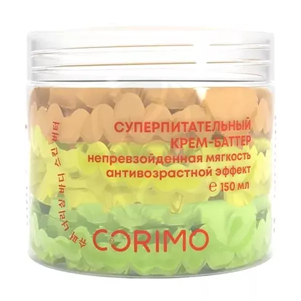 Изображение товара Крем-баттер Corimo Суперпитательный с маслом манговой косточки и экстрактом зеленого чая Изображение товара Крем-баттер Corimo Суперпитательный с маслом манговой косточки и экстрактом зеленого чая