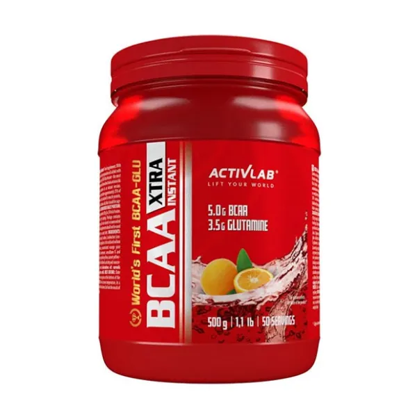 ActivLab БЦАА/BCAA X-tra Instant порошок со вкусом апельсина, 500г