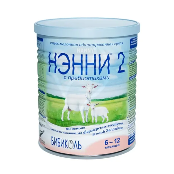 Изображение товара Нэнни 2 смесь сухая молочная адаптированная (6-12 мес), 400г