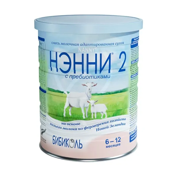 Изображение товара Нэнни 2 смесь сухая молочная адаптированная (6-12 мес), 800г Изображение товара Нэнни 2 смесь сухая молочная адаптированная (6-12 мес), 800г