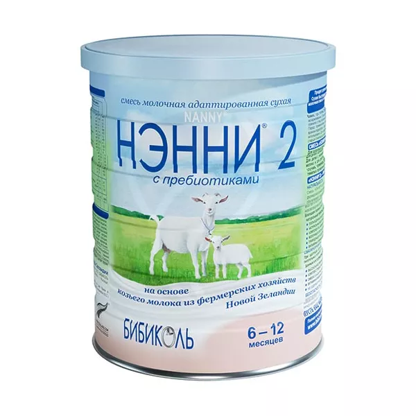 Изображение товара Нэнни 2 смесь сухая молочная адаптированная (6-12 мес), 800г Изображение товара Нэнни 2 смесь сухая молочная адаптированная (6-12 мес), 800г