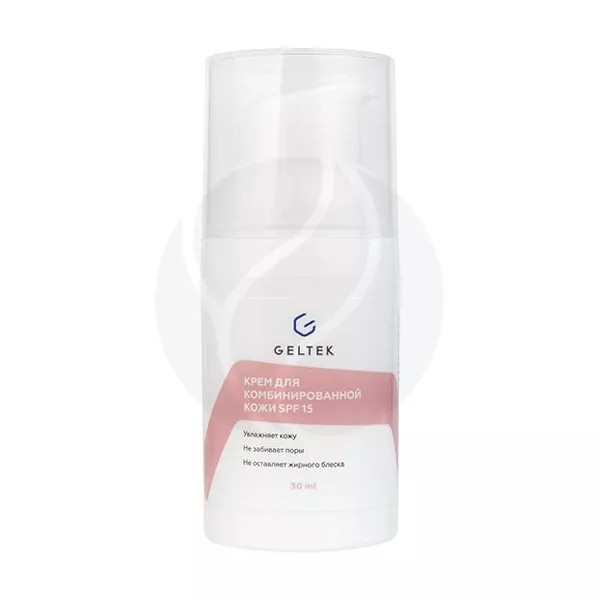 Изображение товара Geltek крем для лица для комбинированной кожи, 30мл Изображение товара Geltek крем для лица для комбинированной кожи, 30мл
