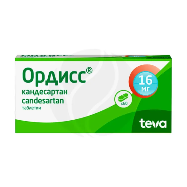 Ордисс таблетки 16мг, №60